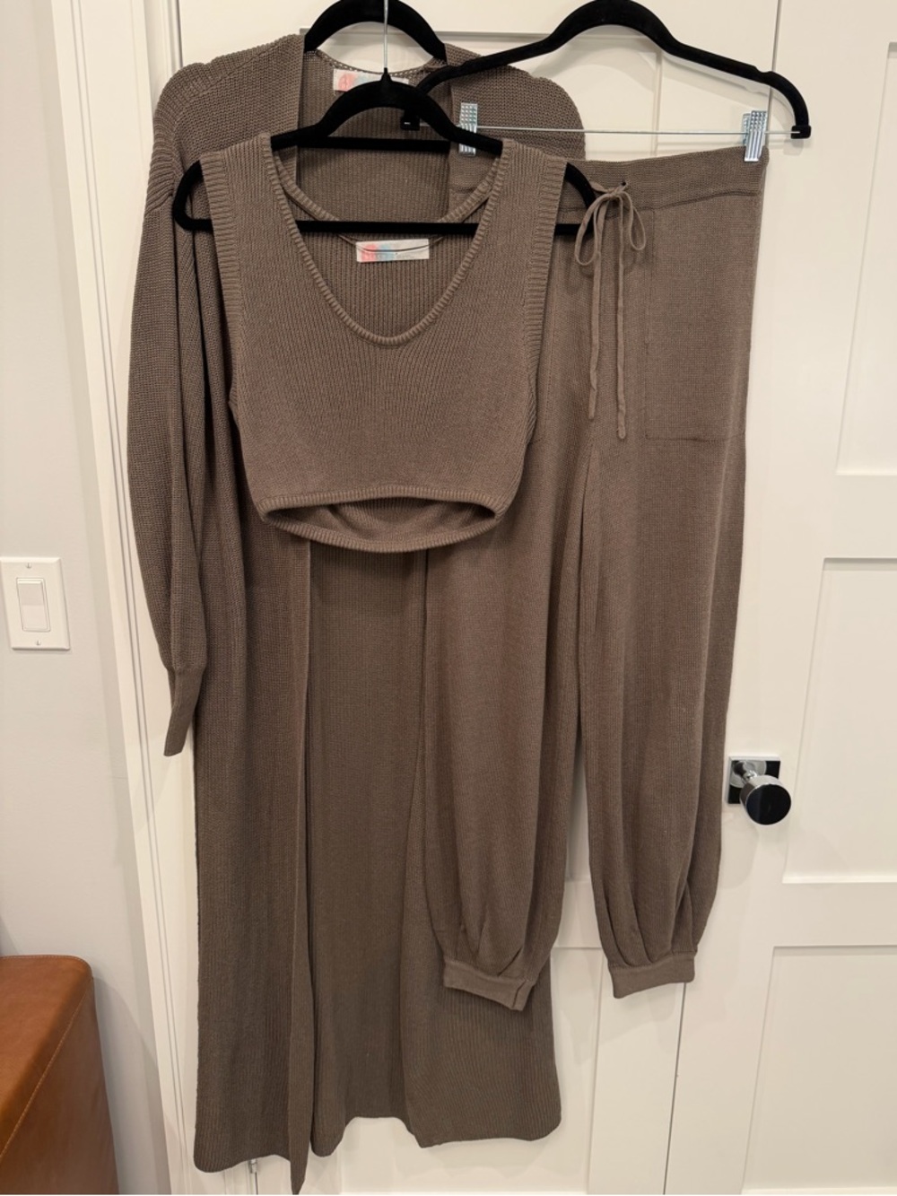 Free People | Lounge Set | Three-Piece Set | Joggers + Duster